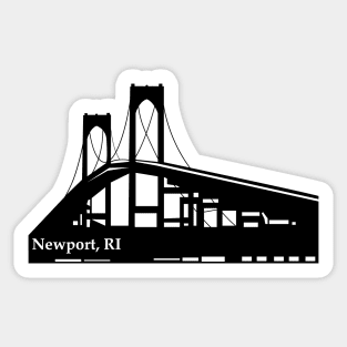 Newport Bridge RI Sticker